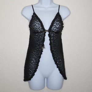 Victoria's Secret* Women's " The Lacie" Open‎ Front Adjustable Lingerie~ Medium